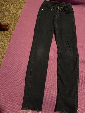 Rewash Dark Blue Skinny Jeans - Women's Slim Fit